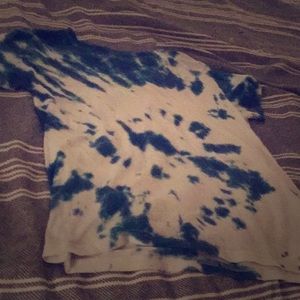 This is my blue tie-dye shirt